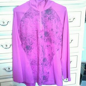 Athletic woman's pullover